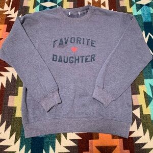 Gray 'Favorite Daughter' Sweatshirt